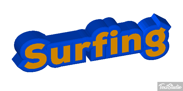 Surfing Efekt tekstowy