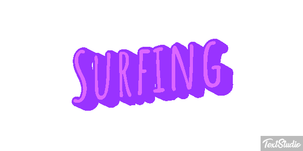 Surfing Efekt tekstowy