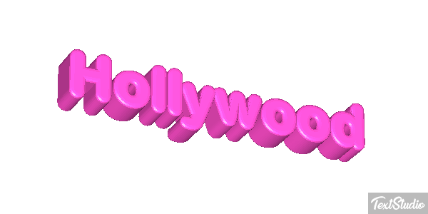 Hollywood Effetto testo