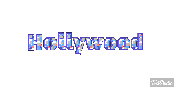 Hollywood Effetto testo