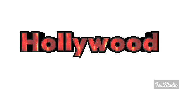 Hollywood Effetto testo