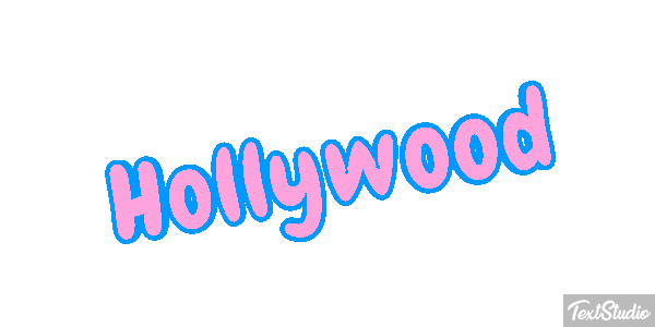 Hollywood Effetto testo