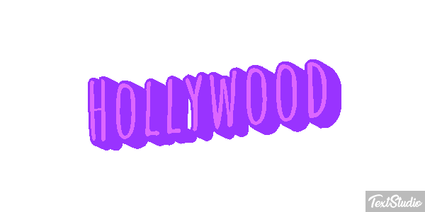 Hollywood Effetto testo