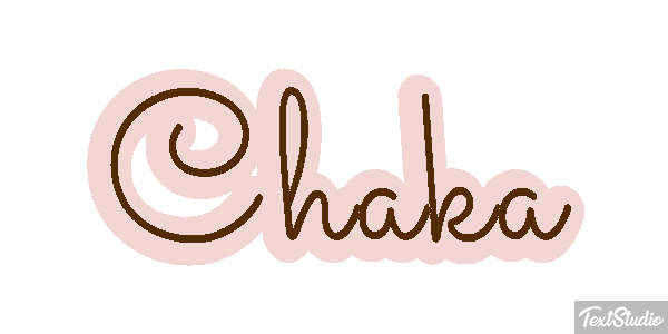 Chaka Text effect