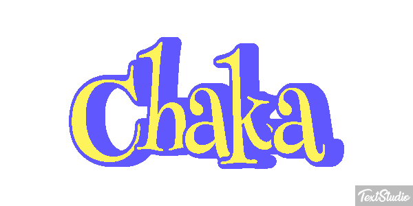Chaka Text effect