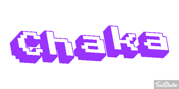 Chaka Text effect