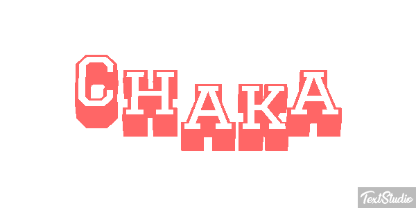 Chaka Text effect