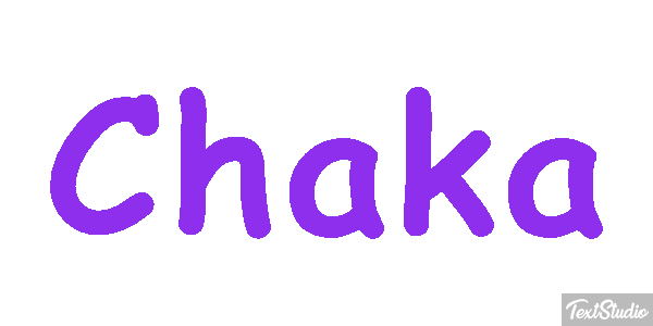 Chaka Text effect