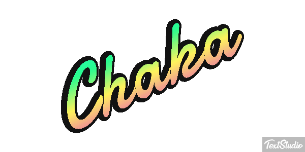 Chaka Text effect