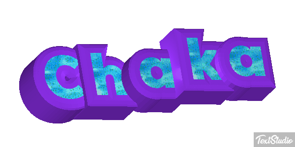 Chaka Text effect
