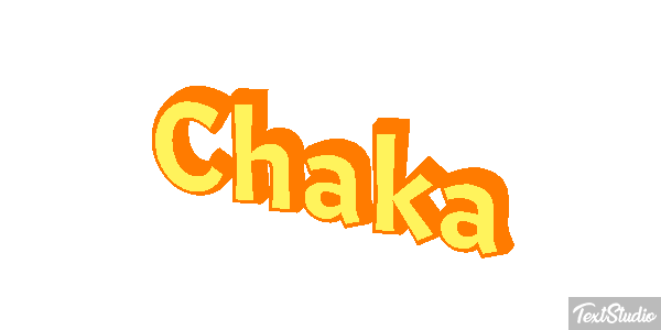 Chaka Text effect