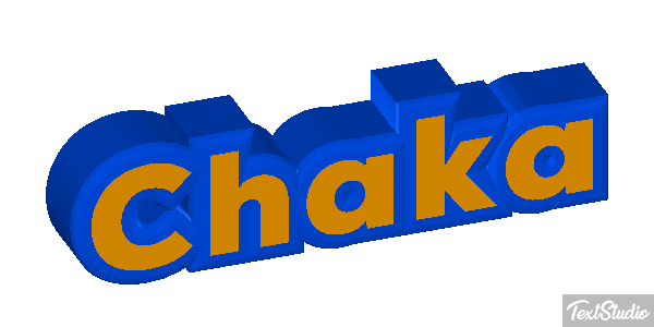 Chaka Text effect