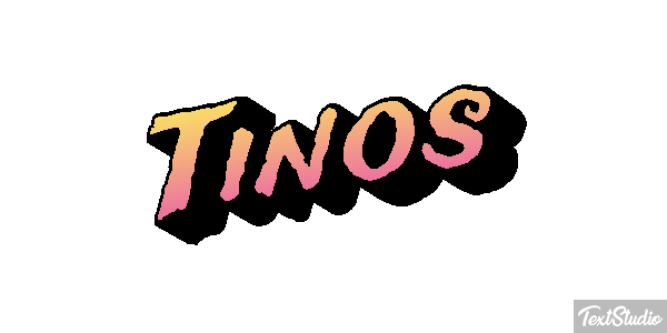 Tinos Efekt tekstowy