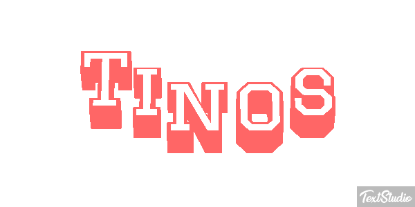 Tinos Efekt tekstowy
