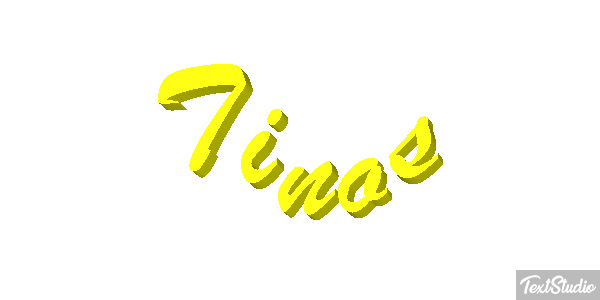 Tinos Efekt tekstowy