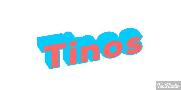 Tinos Efekt tekstowy