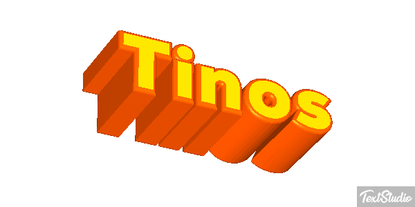 Tinos Efekt tekstowy