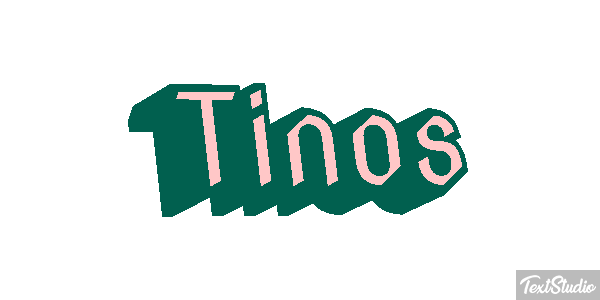 Tinos Efekt tekstowy