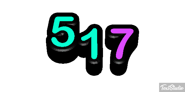 517 Text effect