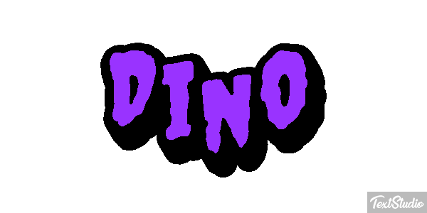 Dino Effetto testo