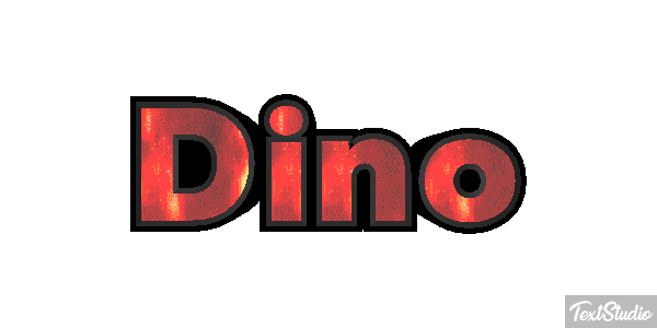 Dino Effetto testo