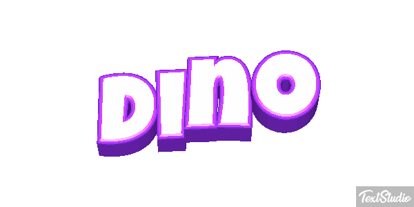 Dino Effetto testo