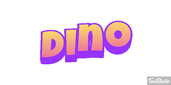Dino Effetto testo
