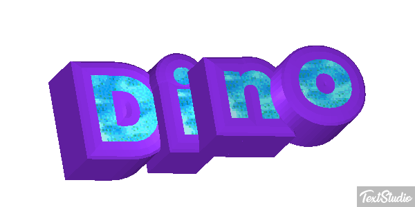 Dino Effetto testo