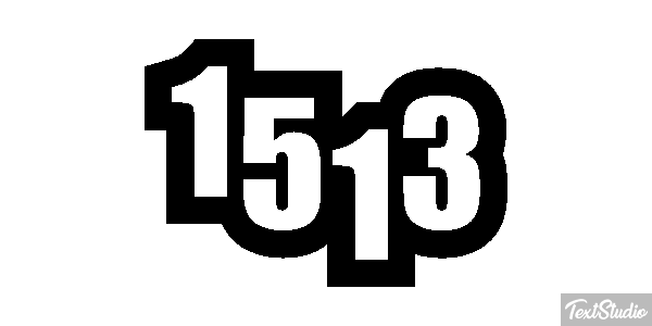 1513 Text effect