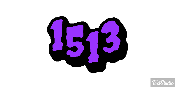 1513 Text effect