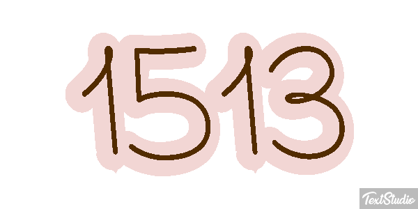1513 Text effect