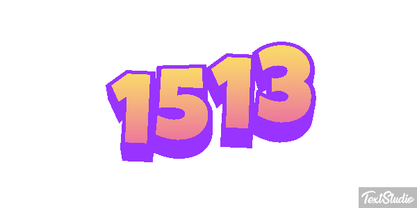 1513 Text effect