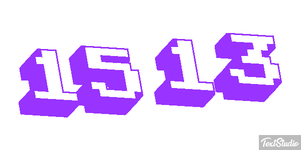 1513 Text effect