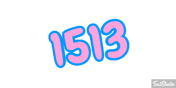 1513 Text effect