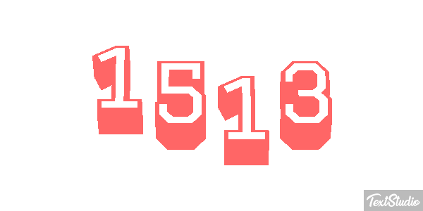 1513 Text effect