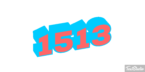 1513 Text effect