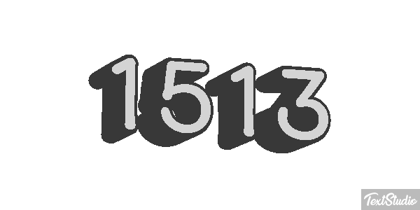 1513 Text effect