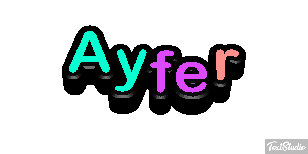 Ayfer Texteffekt