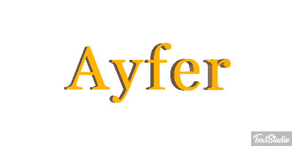 Ayfer Texteffekt