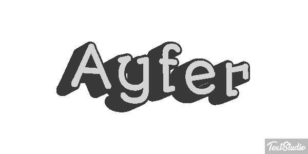Ayfer Texteffekt