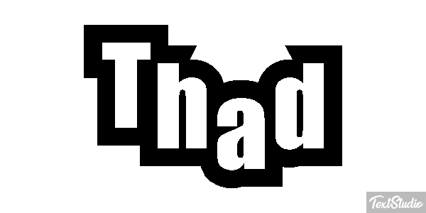 Thad Texteffekt