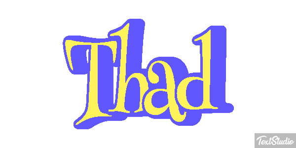 Thad Texteffekt