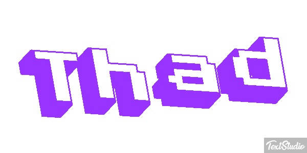 Thad Texteffekt
