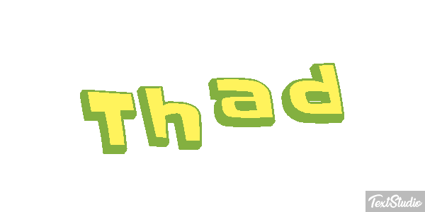 Thad Texteffekt