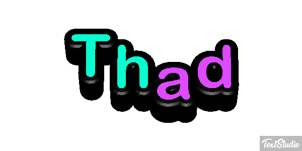 Thad Texteffekt