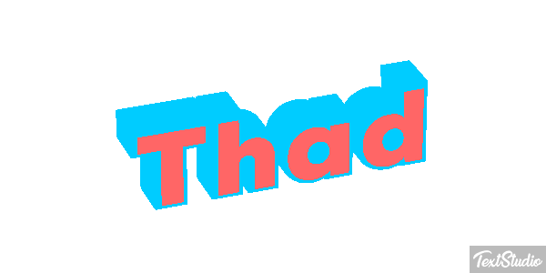 Thad Texteffekt