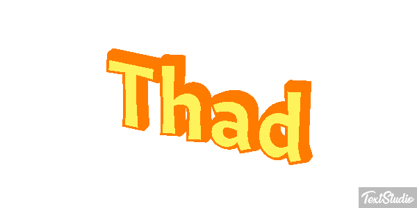 Thad Texteffekt