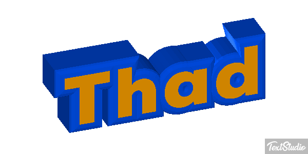 Thad Texteffekt