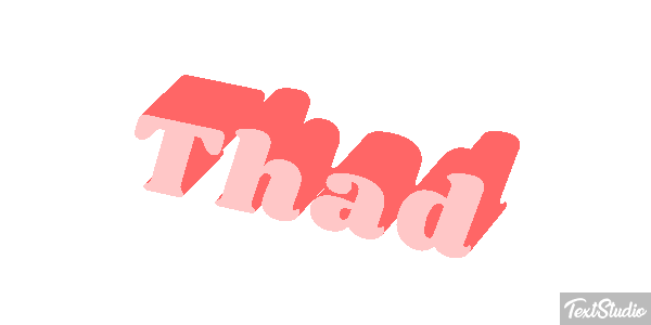 Thad Texteffekt