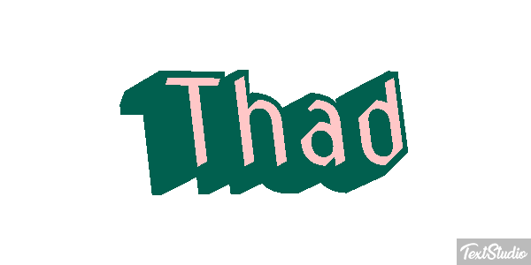 Thad Texteffekt